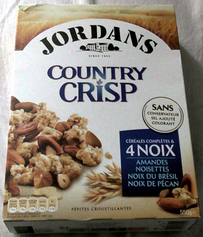 JORDANS Country crisp 4 nx jordans550g