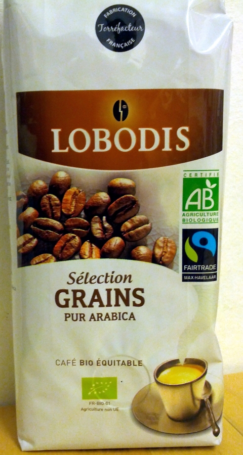 LOBODIS Cafe grain bio alcima lob.250g