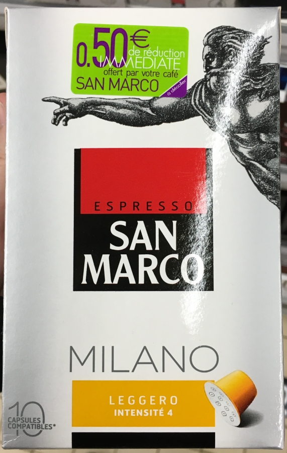 SAN MARCO Cafe milano san marco x10caps.