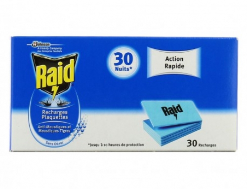 RAID Rech.elect.plaq.inodo.raid x30